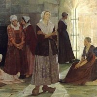 Marie Durand et les prisonni&egrave;res de la tour &copy; Centre des Monuments Nationaux