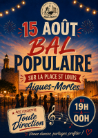 Bal du 15 ao&ucirc;t_Aigues-Mortes - Affiche bal &copy; Comit&eacute; des f&ecirc;tes
