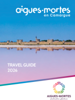 Aigues-Mortes - Couverture guide touristique (anglais)