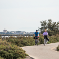 Aigues-Mortes - Balade &agrave; v&eacute;lo