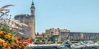 Aigues-Mortes - Tour de Constance, remparts et port