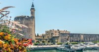 Aigues-Mortes - Tour de Constance, remparts et port