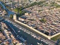 Aigues-Mortes - vue aérienne