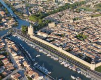 Aigues-Mortes - vue aérienne