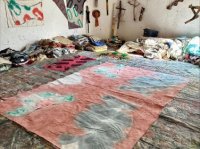 Claude Viallat - Atelier
