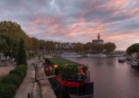 La péniche Bed & Bicycle