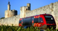 Ter occitanie - train - rempart